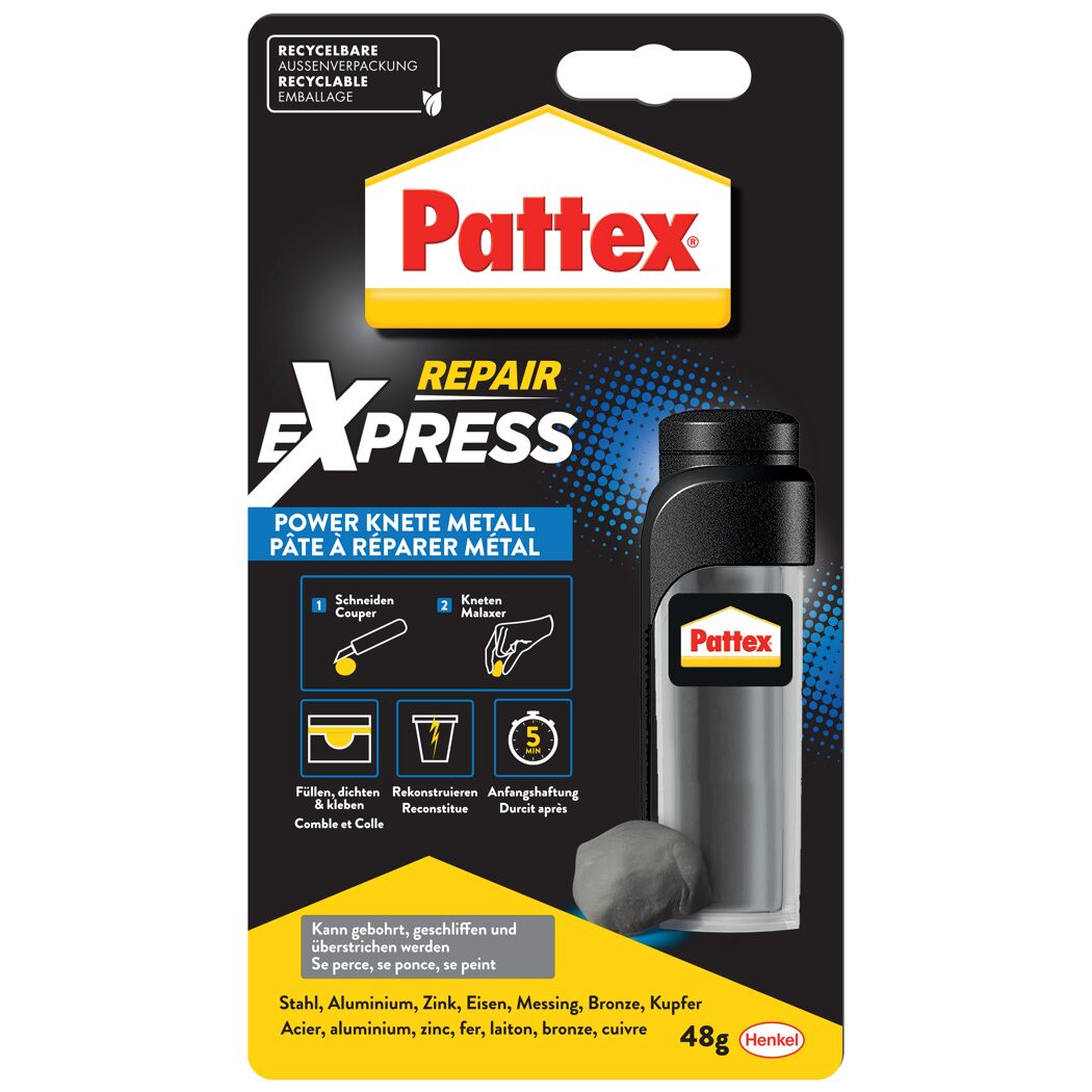 Pattex Repairexpress Metall Power Knete