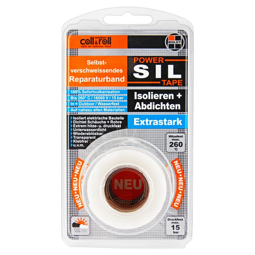 Selbstverschweißendes Reparaturband Power Sil Tape
