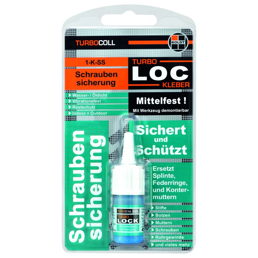 Turbofix Schraubensicherung, Tube in Verpackung