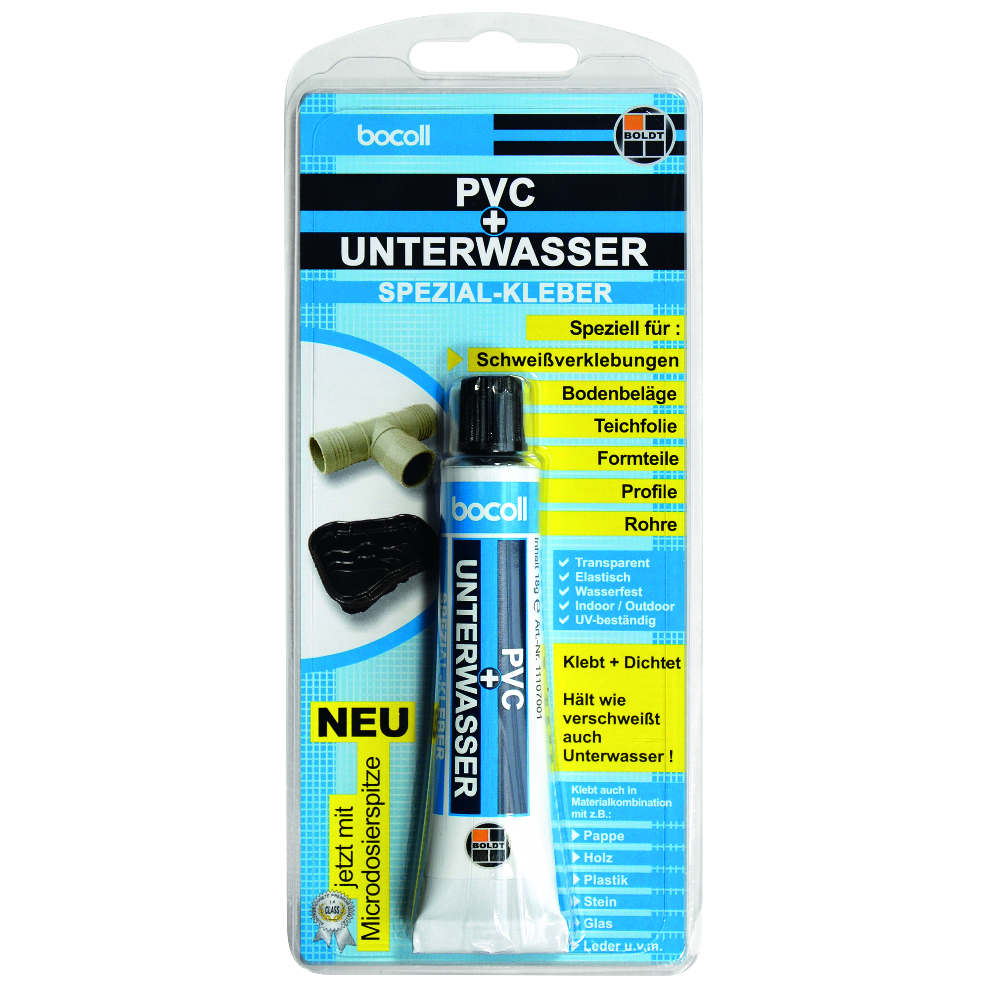 Spezialkleber 'PVC & Unterwasser' 18 g + product picture