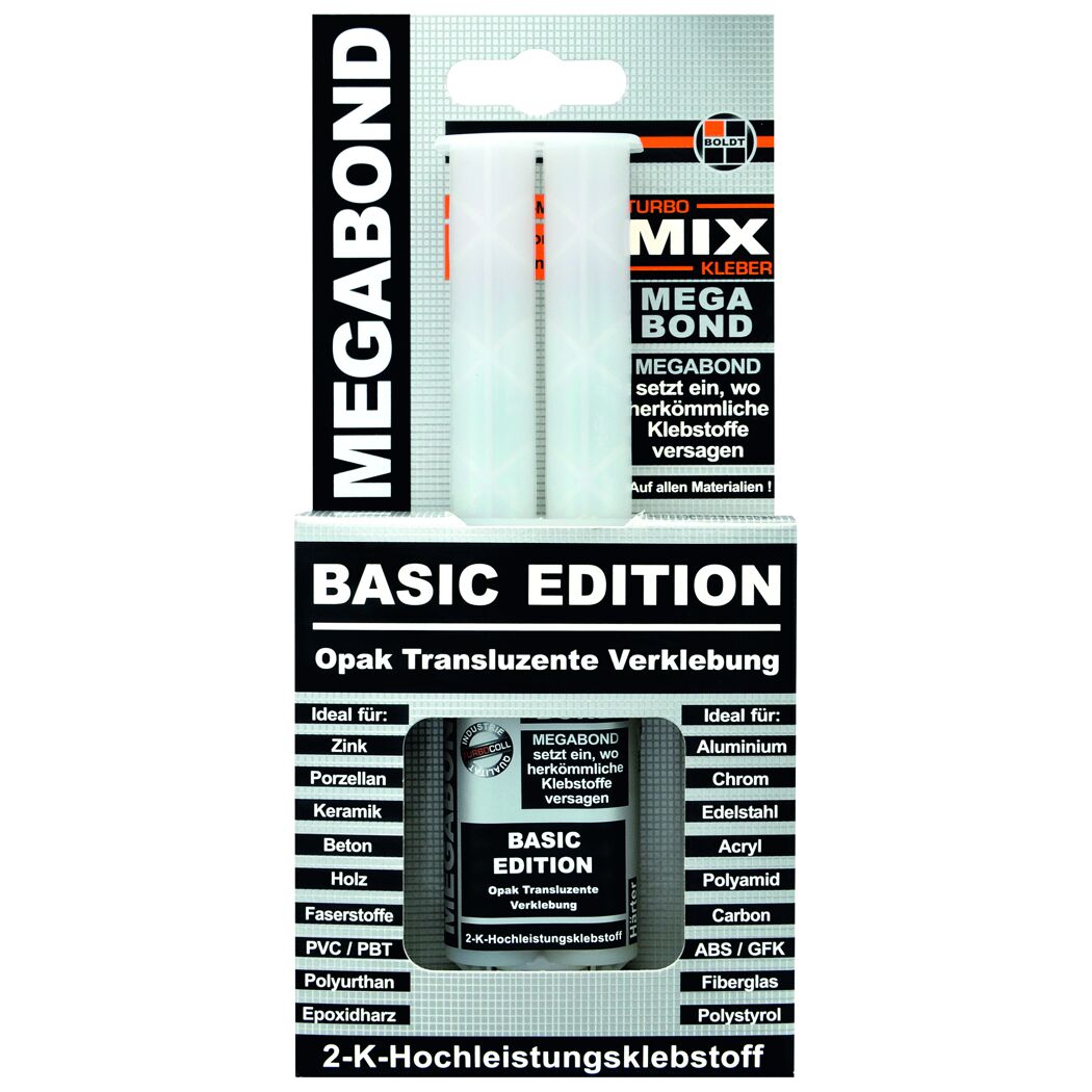 Megabond 2K-Hochleistungsklebstoff Basic Edition