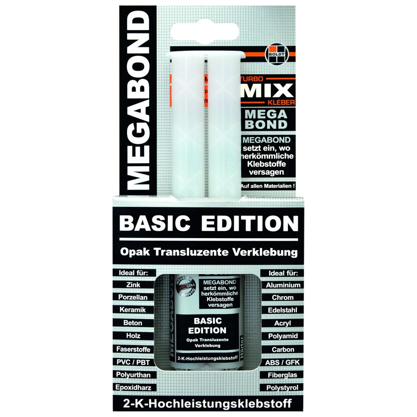Megabond 2K-Hochleistungsklebstoff Basic Edition