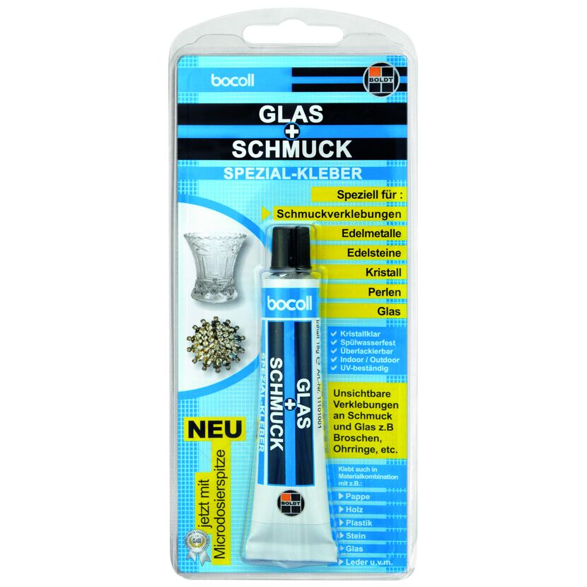 Bocoll Glas- und Schmuck Spezialkleber
