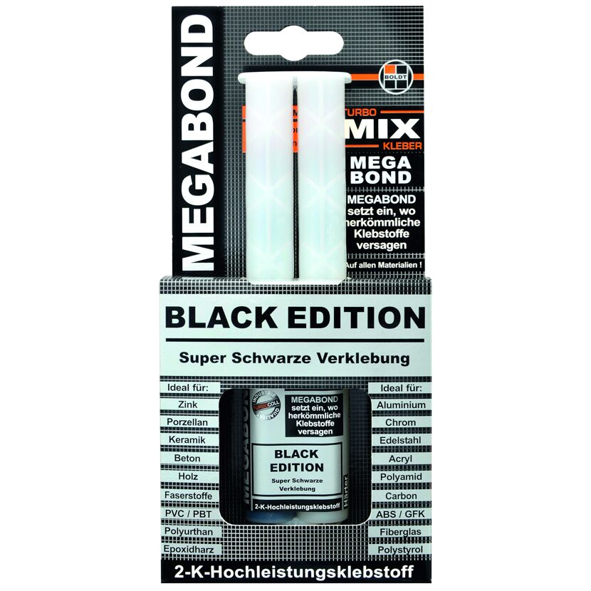 Megabond Black Edition 2K-Hochleistungsklebstoff