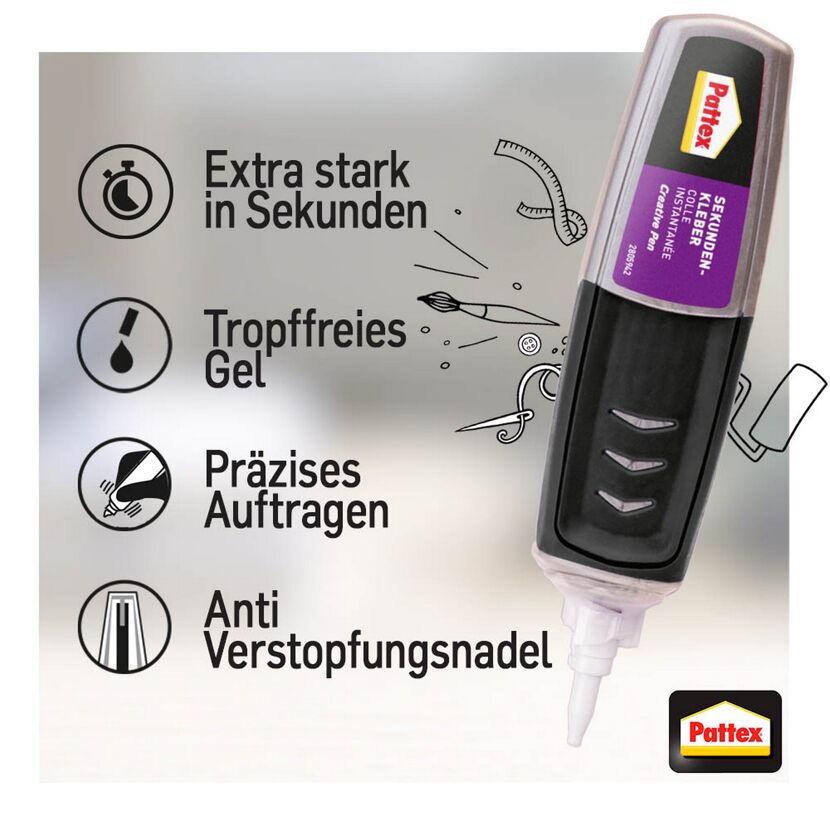 Pattex Sekundenkleber Creative Pen