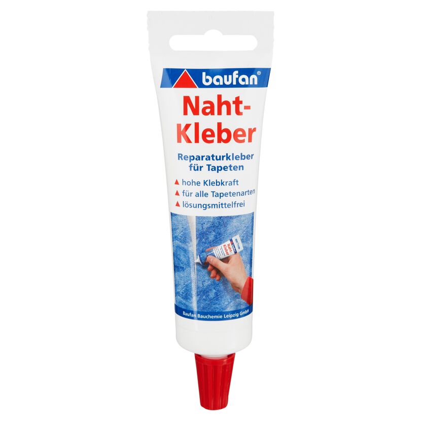 Tube mit baufan Nahtkleber für Tapeten