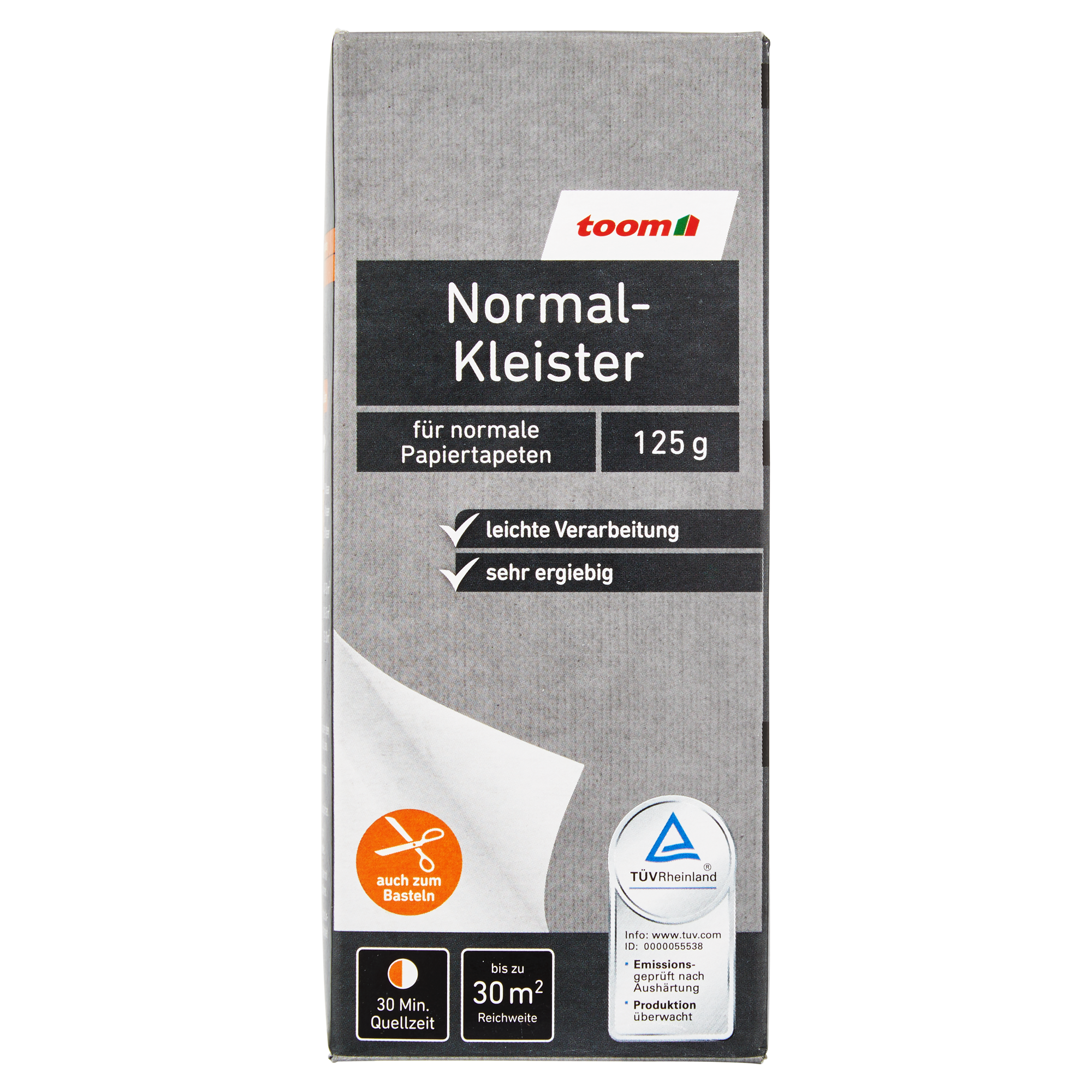 Normal-Kleister farblos 125 g + product picture