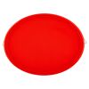 Roter Eimerdeckel von oben