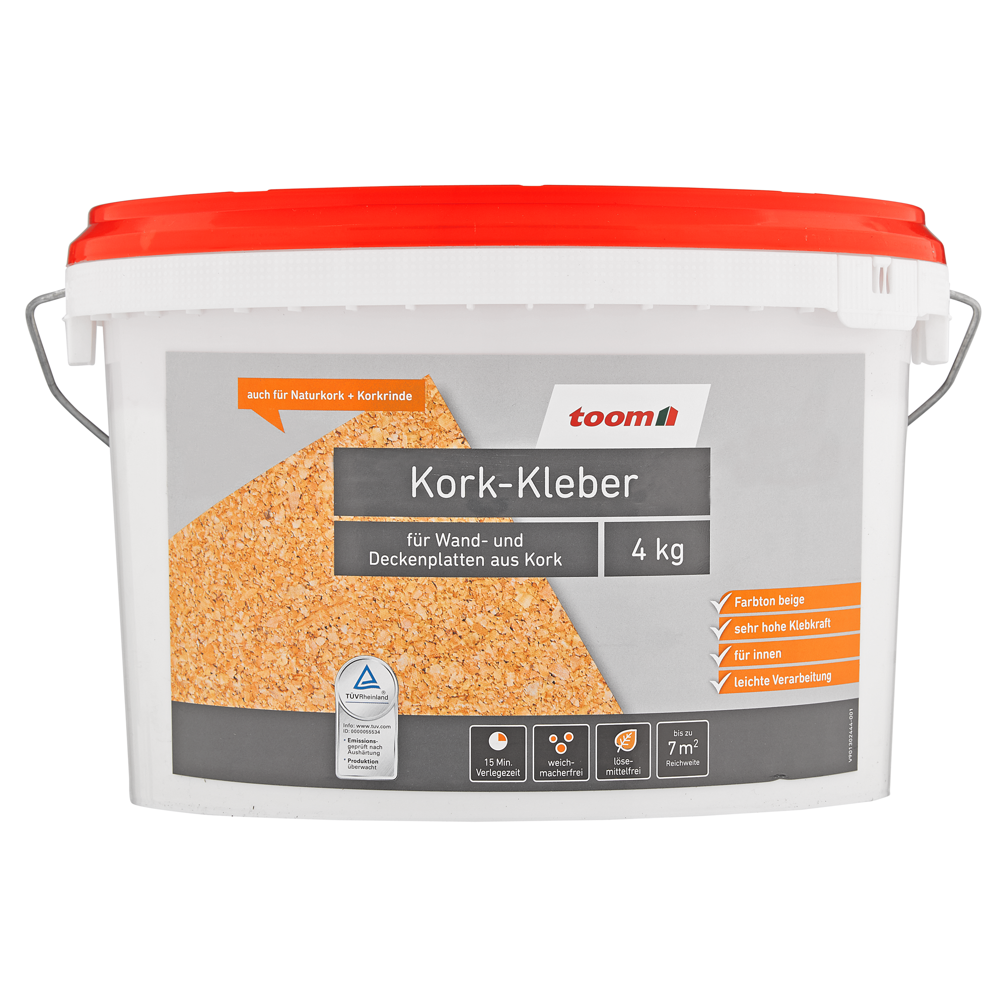 Kork-Kleber beige 4 kg + product picture