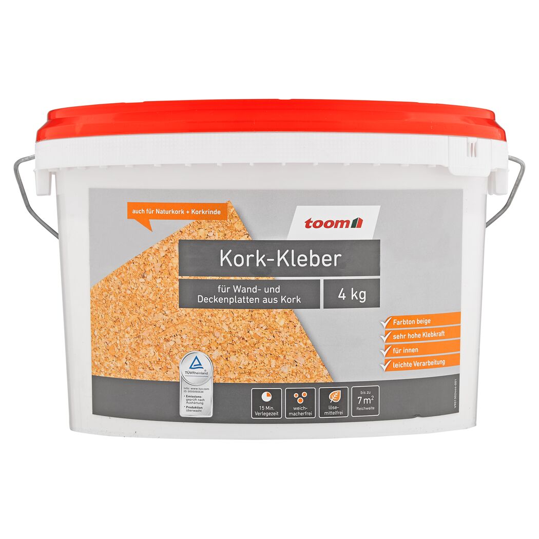 Eimer mit Korkkleber von toom