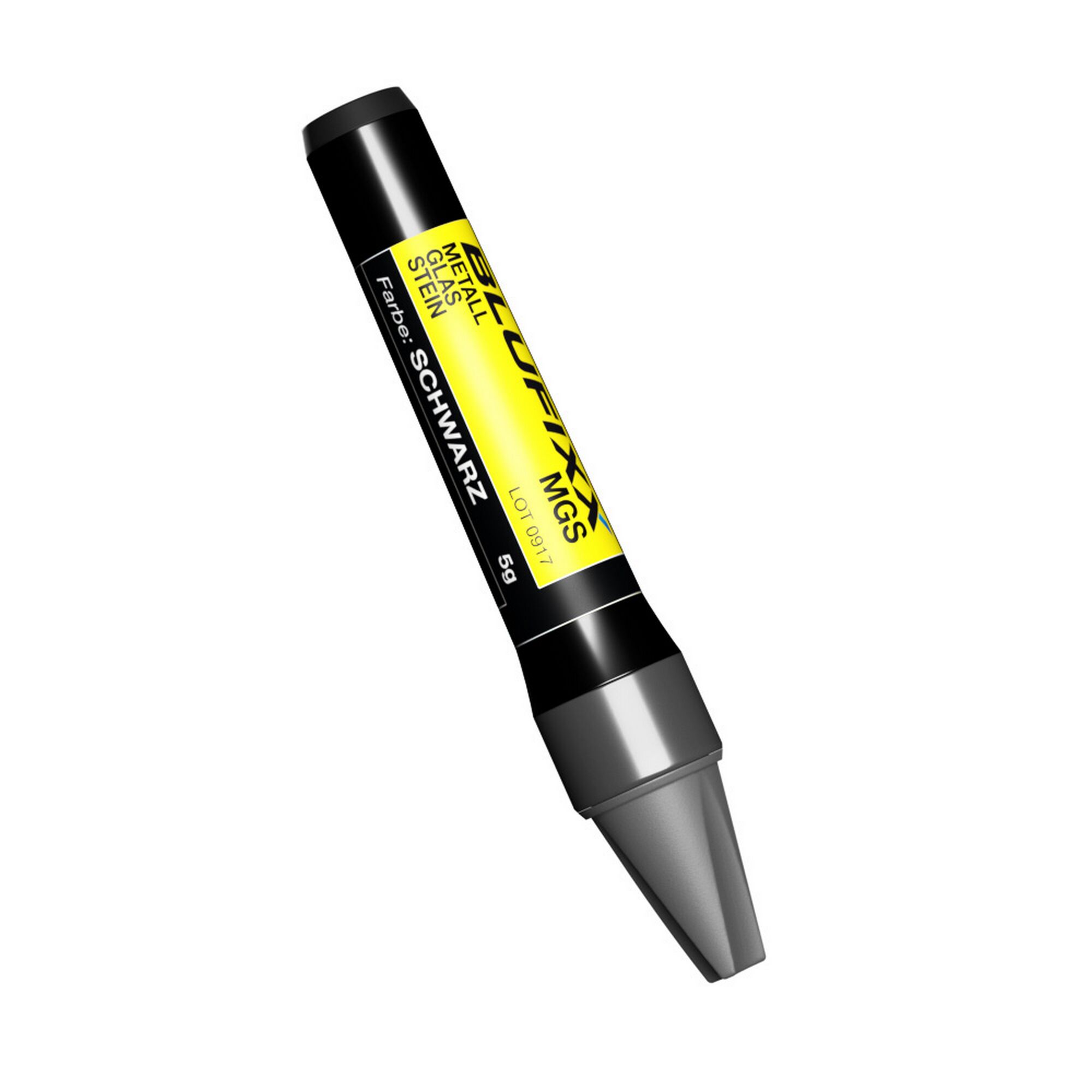 Schwarze BLUFIXX Nachfüllpatrone MGS