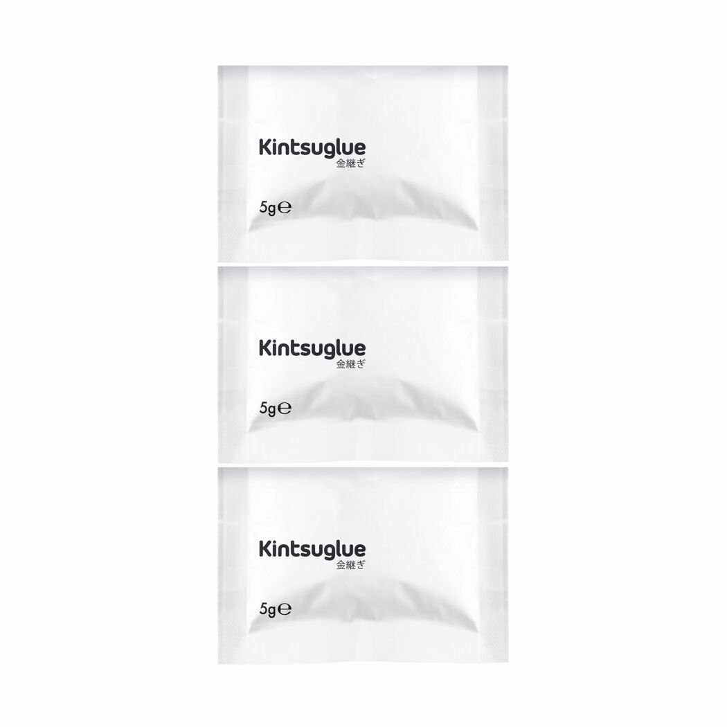Knetkleber 'Kintsuglue' weiß 3 x 5 g
