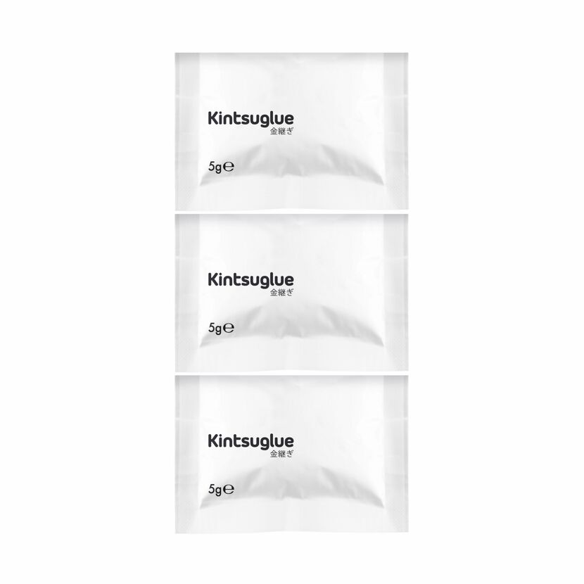 Knetkleber 'Kintsuglue' weiß 3 x 5 g