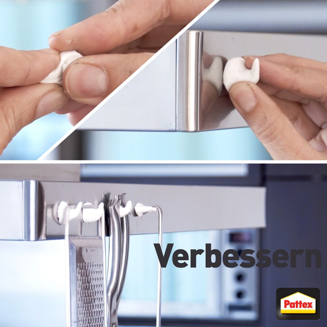 Knetkleber 'Kintsuglue' weiß 3 x 5 g