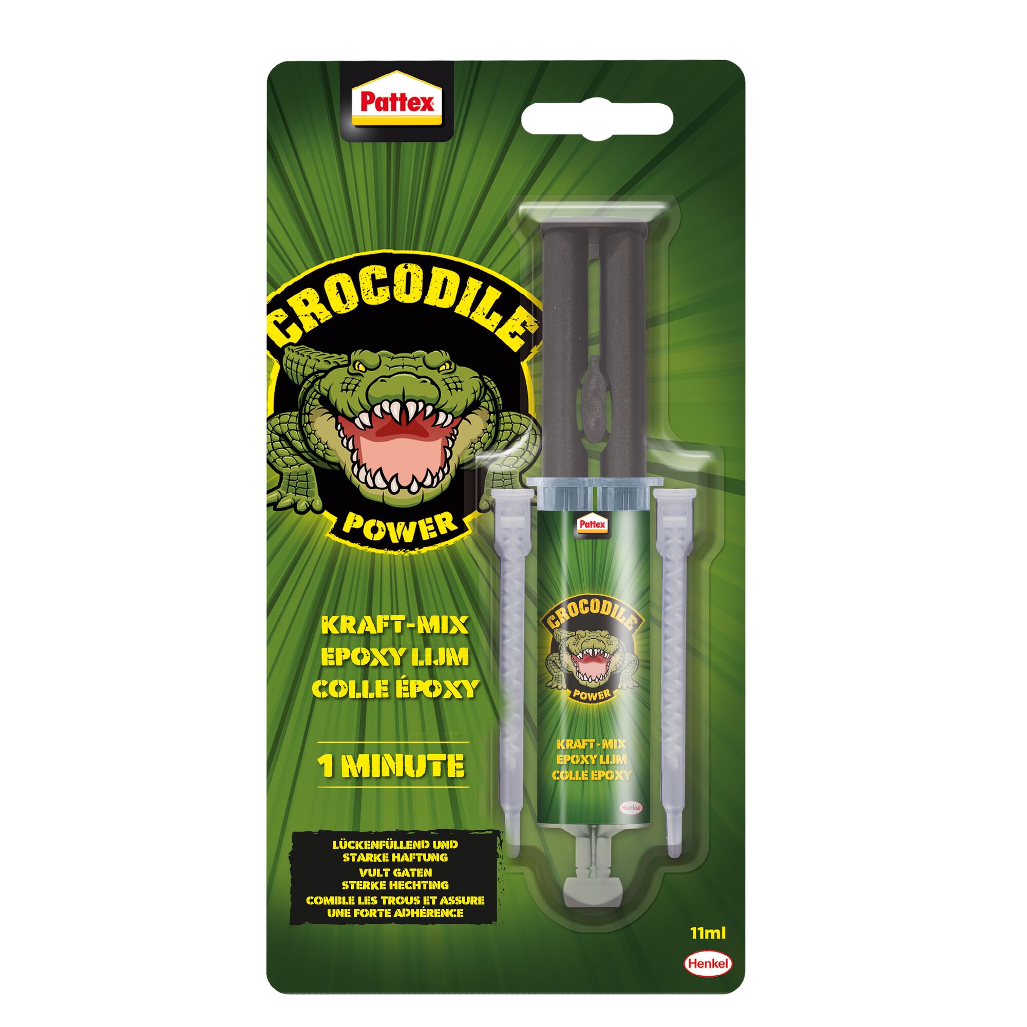 Pattex Crocodile Power Kraft-Mix Epoxy Kleber