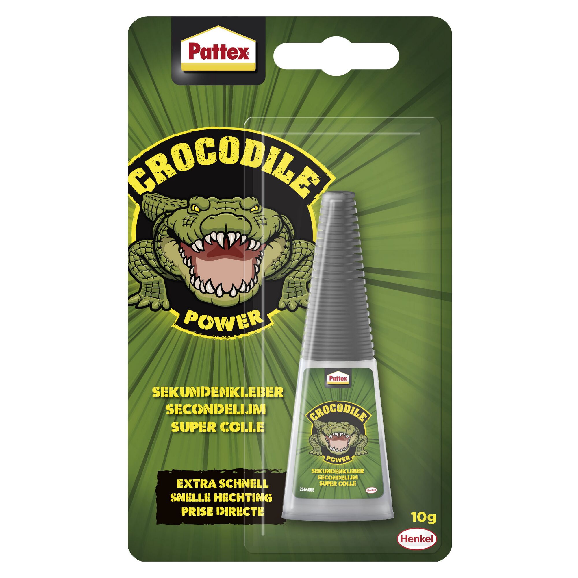 Pattex Crocodile Power Sekundenkleber