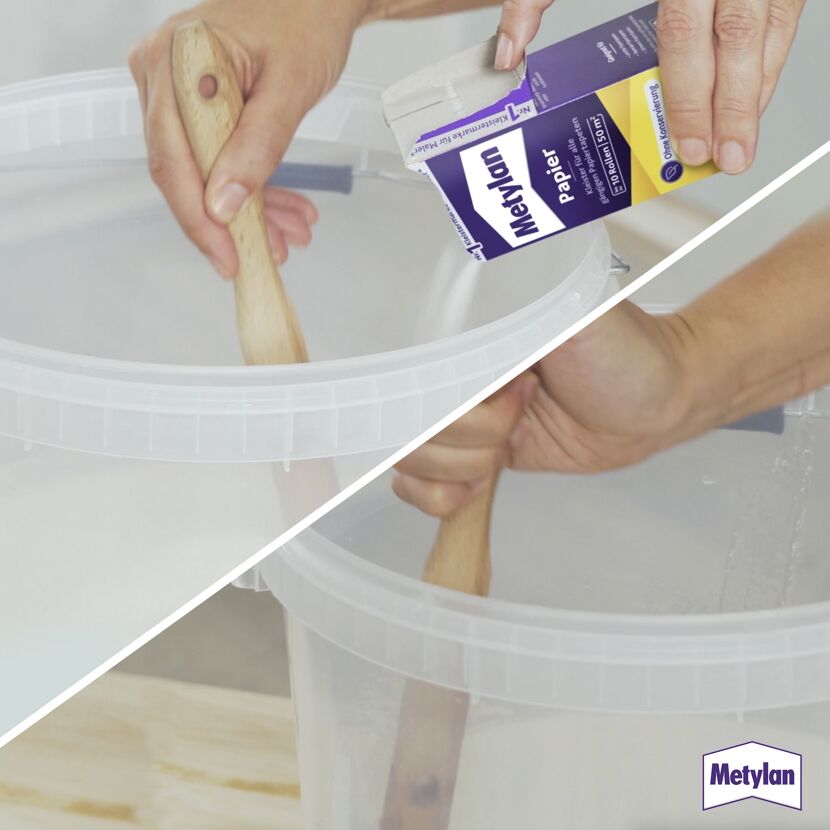Tapetenkleister 'Papier' transparent 125 g