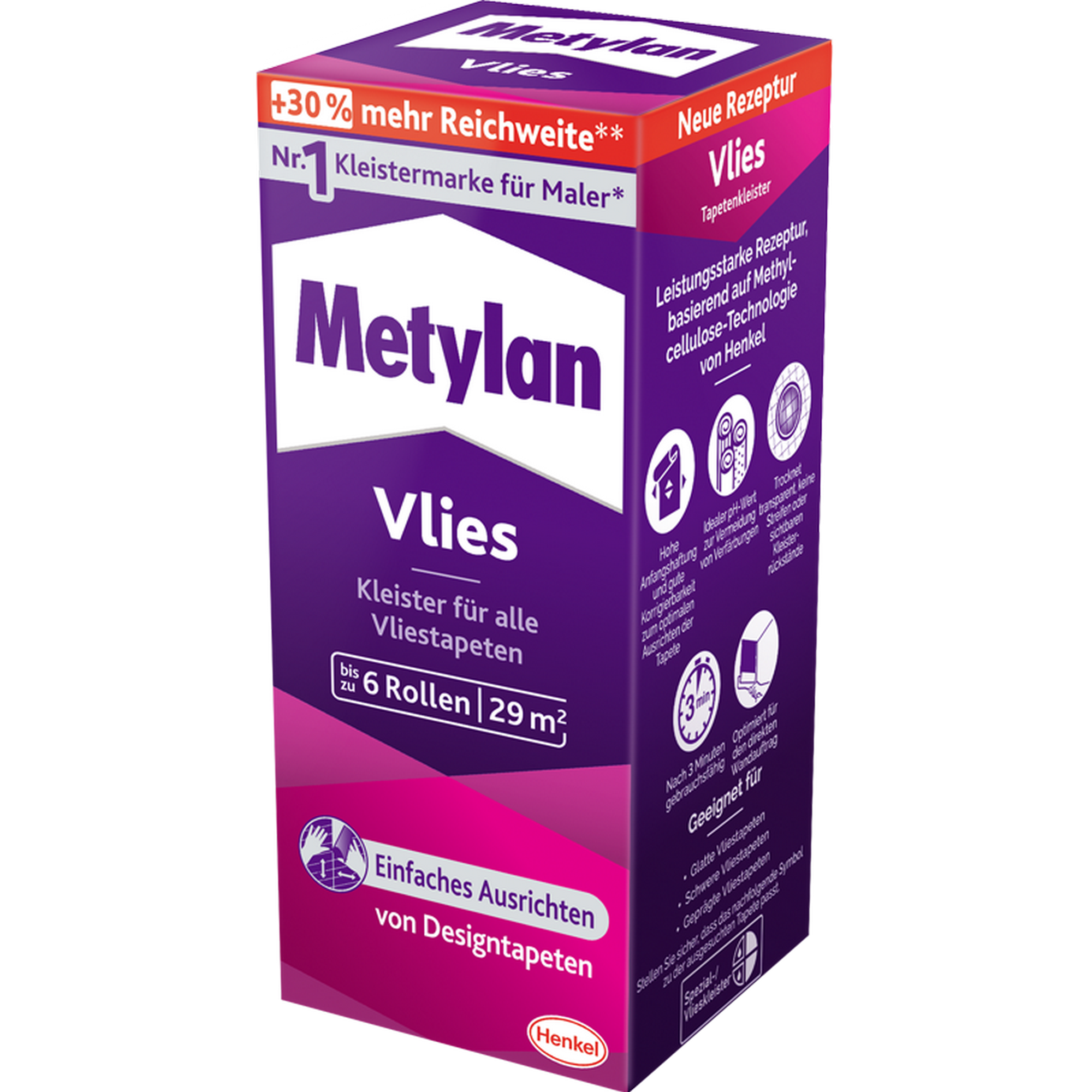 Metylan Tapetenkleister 'Vlies' 180 g