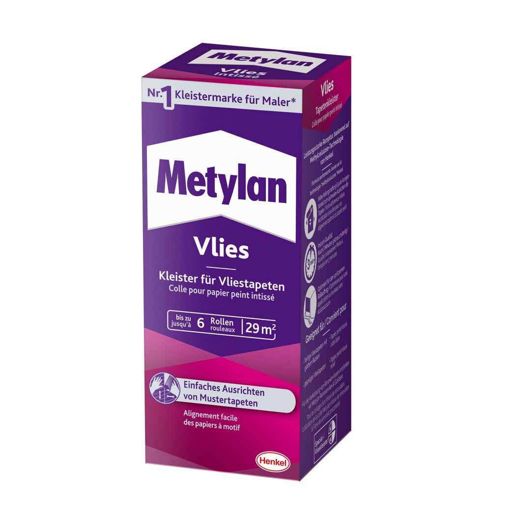 Tapetenkleister 'Vlies' transparent 180 g