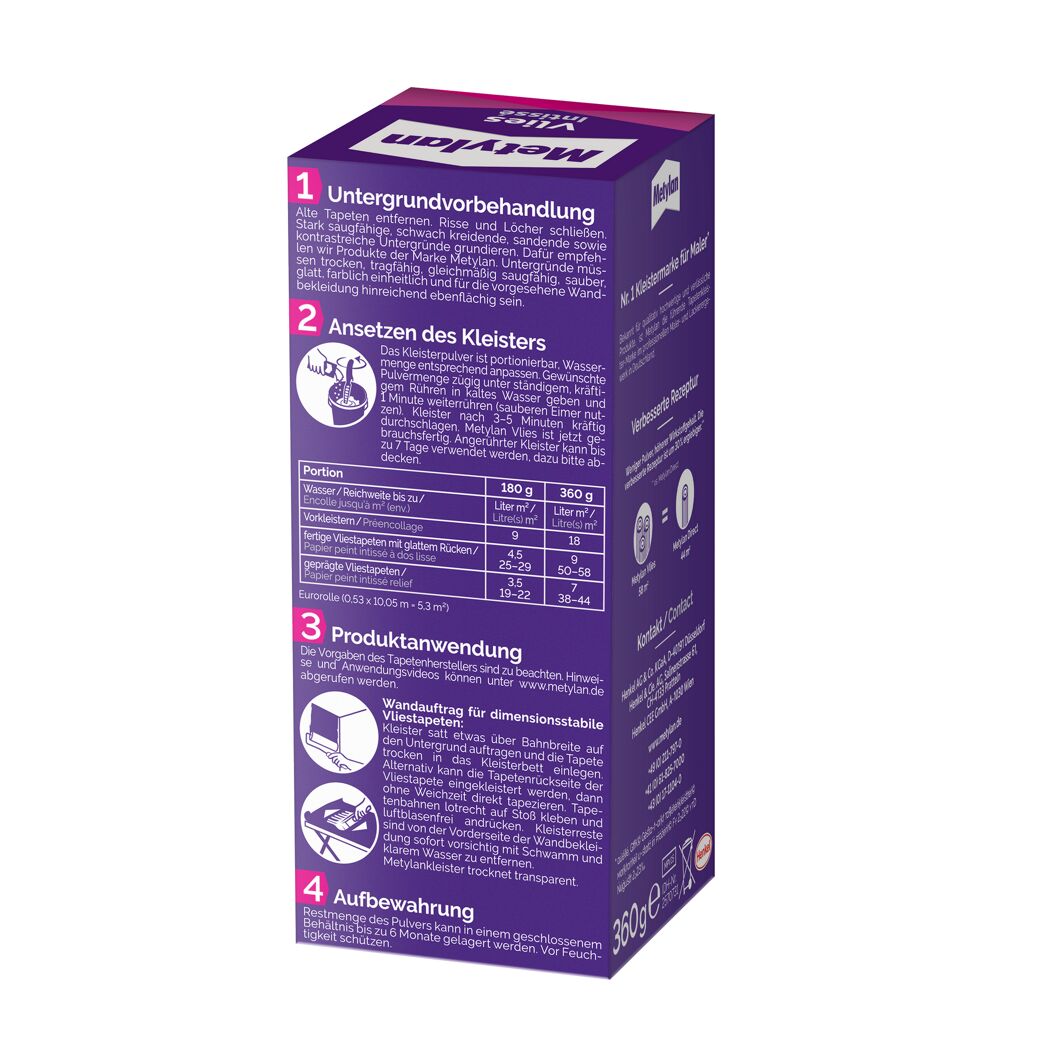 Metylan Vlies Tapetenkleister 360 g