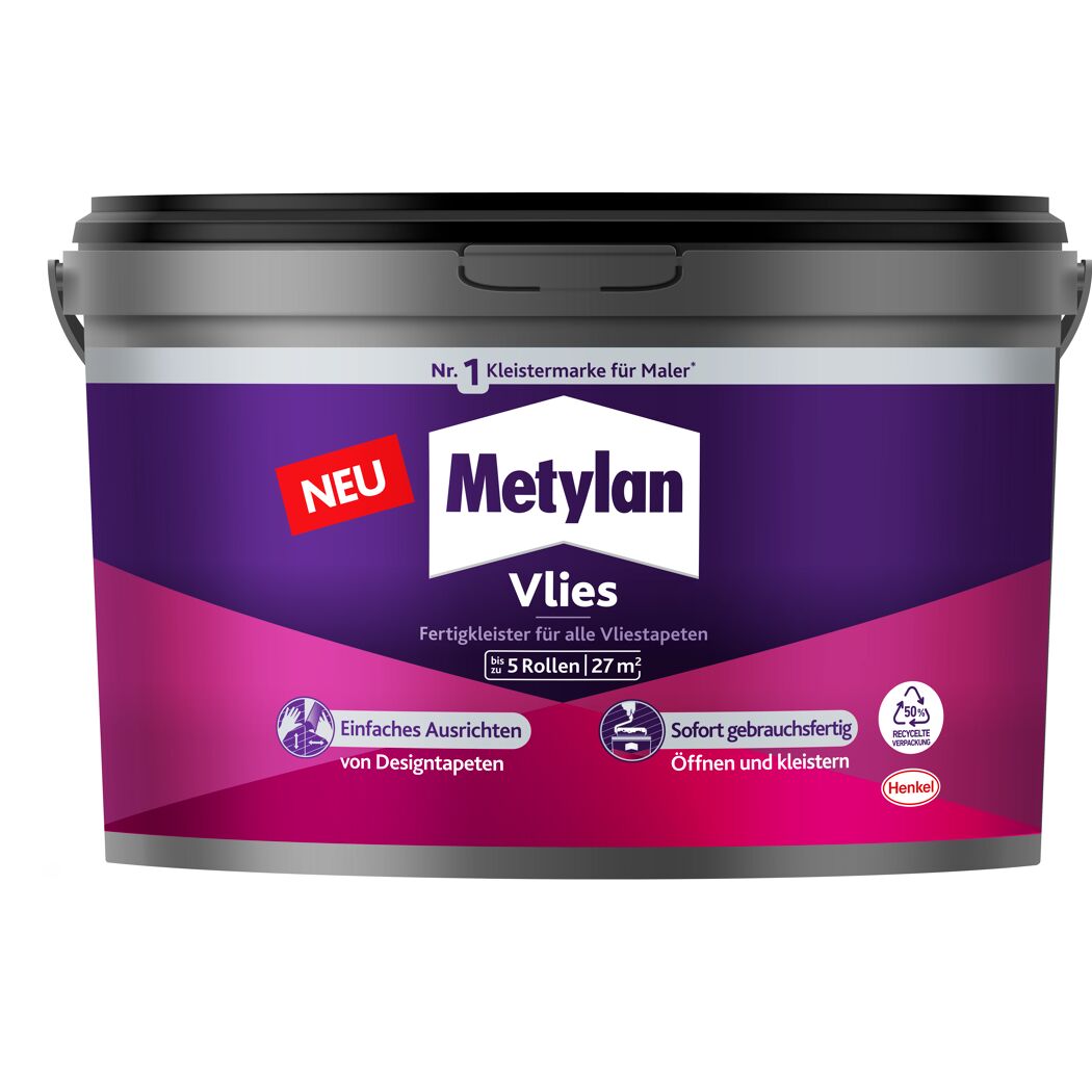 Metylan Vlies Fertigkleister im Eimer