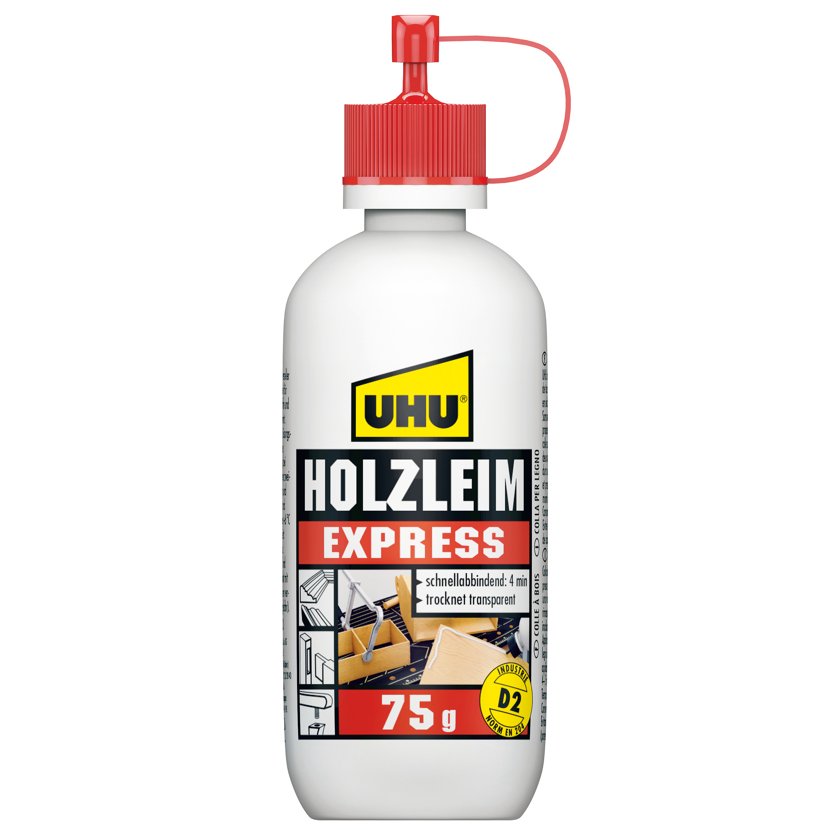 UHU Holzleim Express Flasche