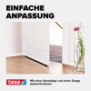 Türdichtschiene 'Insulation' für unebene Böden transparent 100 x 3,7 cm
