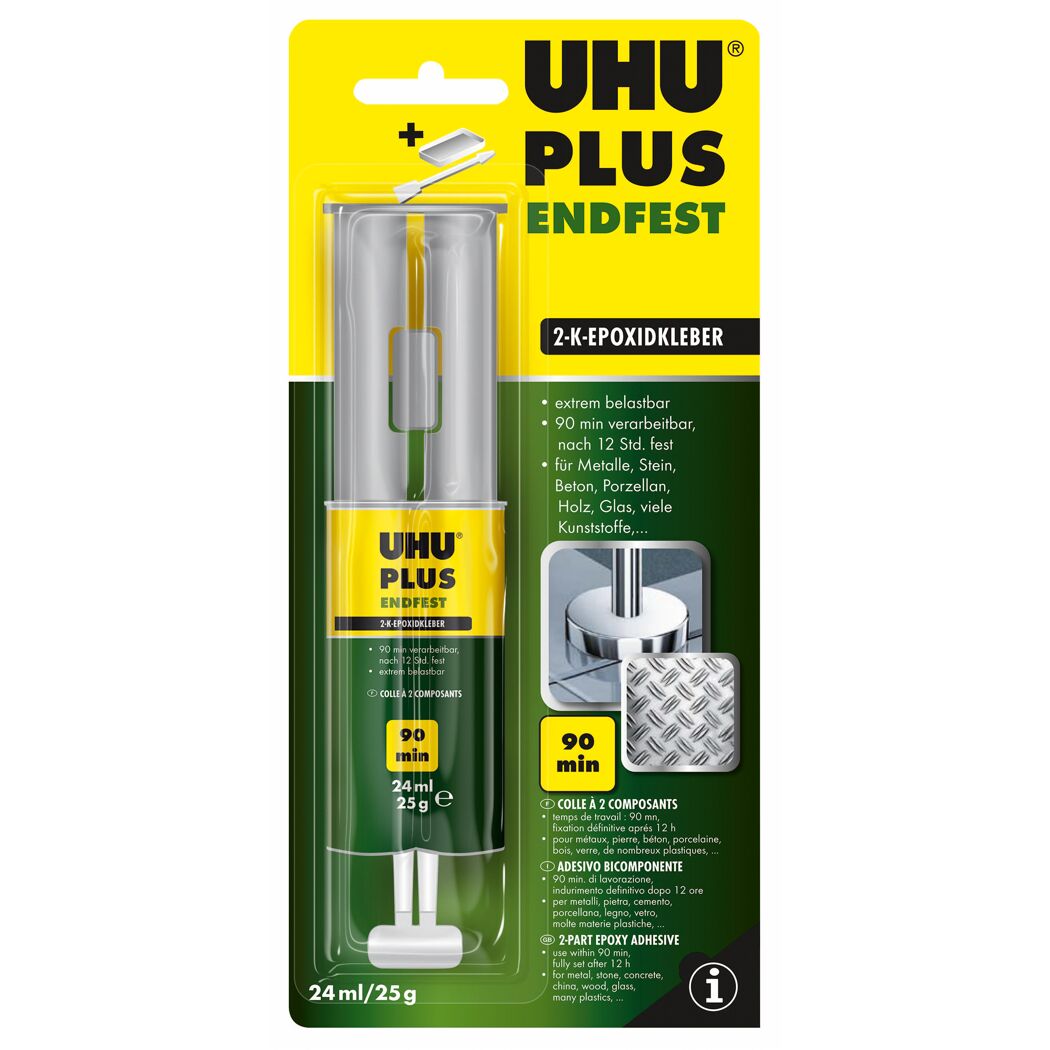 UHU plus endfest 2-K-Epoxidkleber