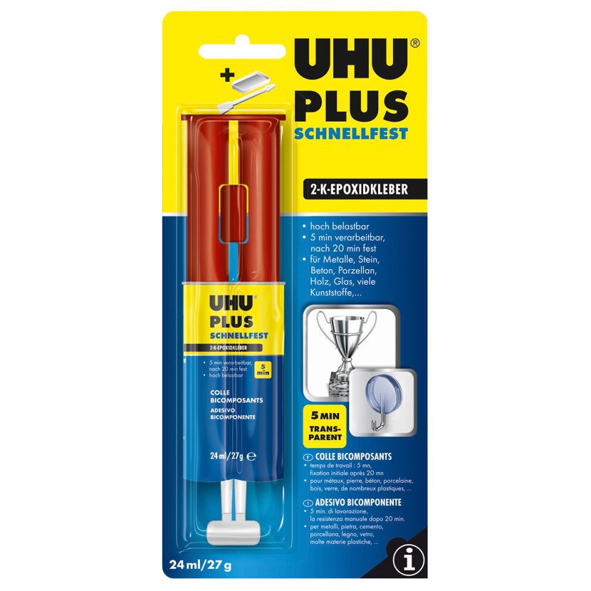 UHU plus schnellfest 2-K-Epoxidkleber