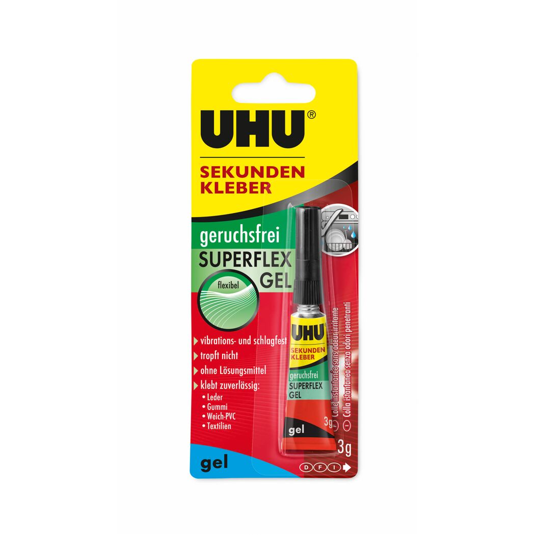 Sekundenkleber 'Superflex Gel' 3 g