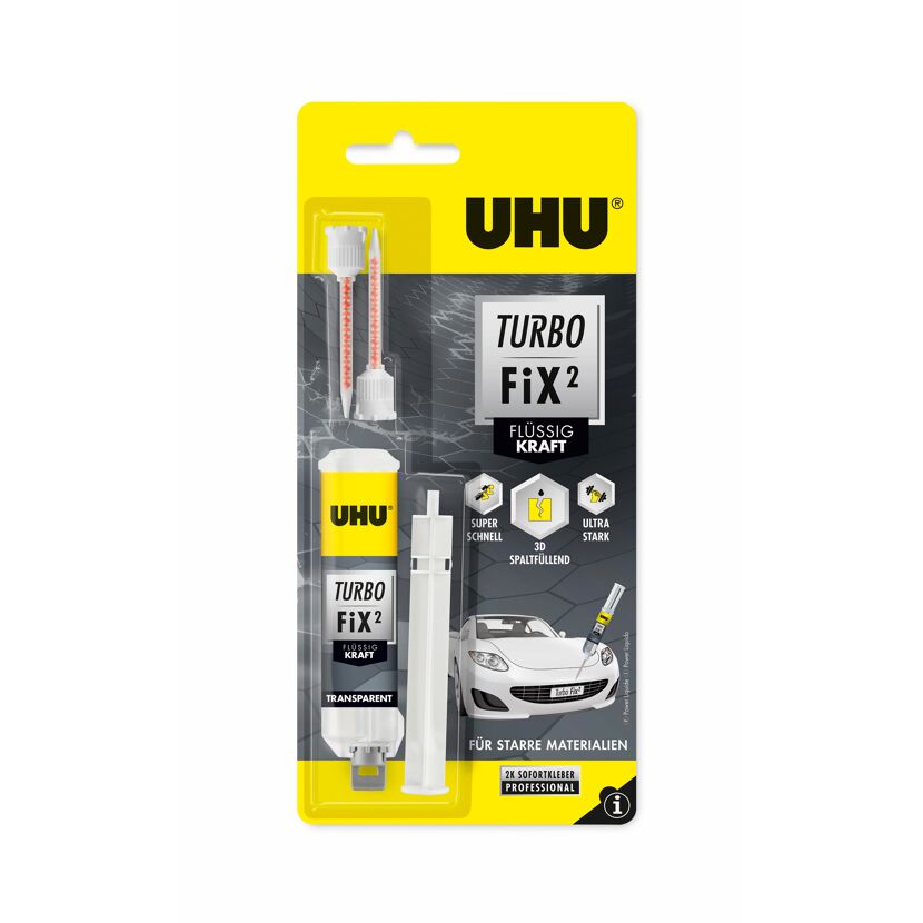 UHU Turbo Fix 2 Flüssigkleber transparent