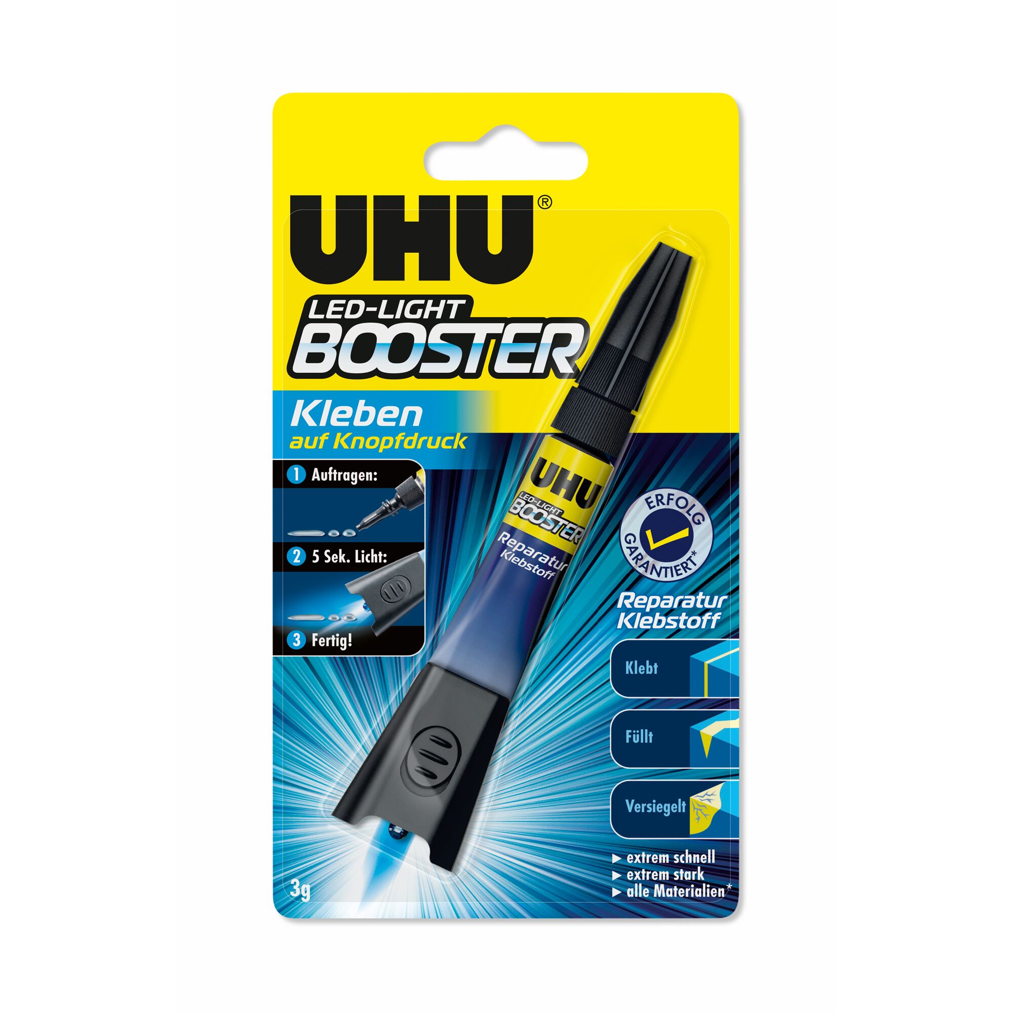 UHU LED-Light Booster Reparaturklebstoff