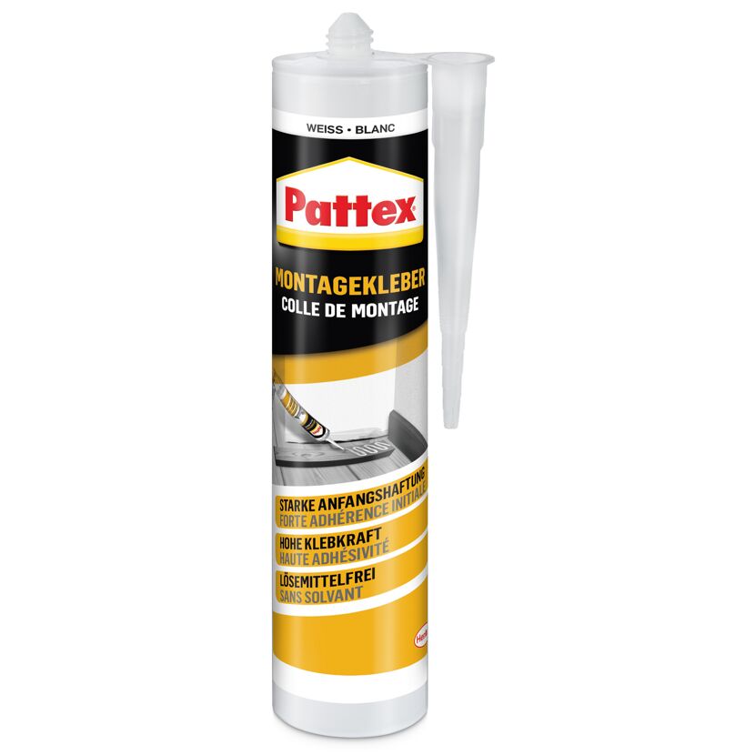 Pattex Montagekleber Tube weiß