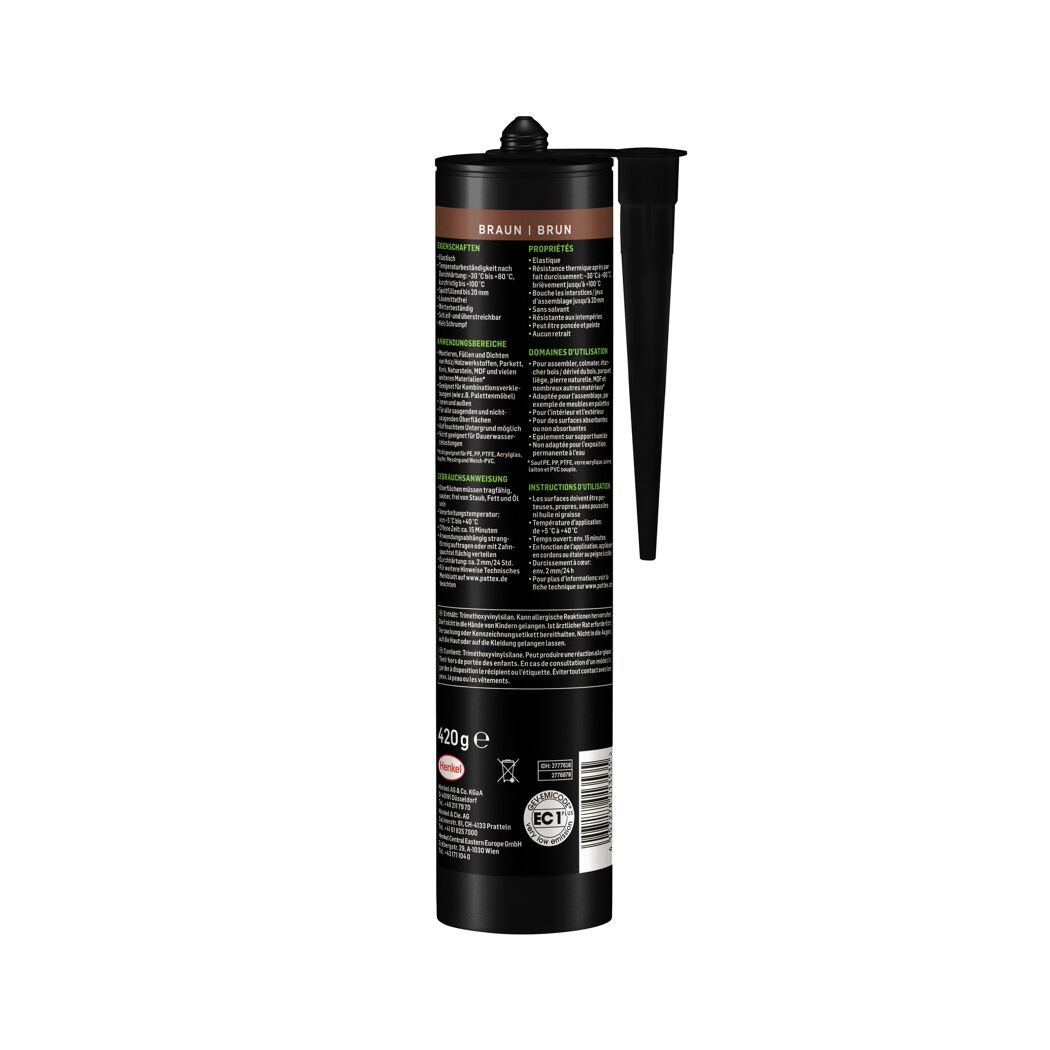 Pattex Montagekleber Holz, 420 g Tube