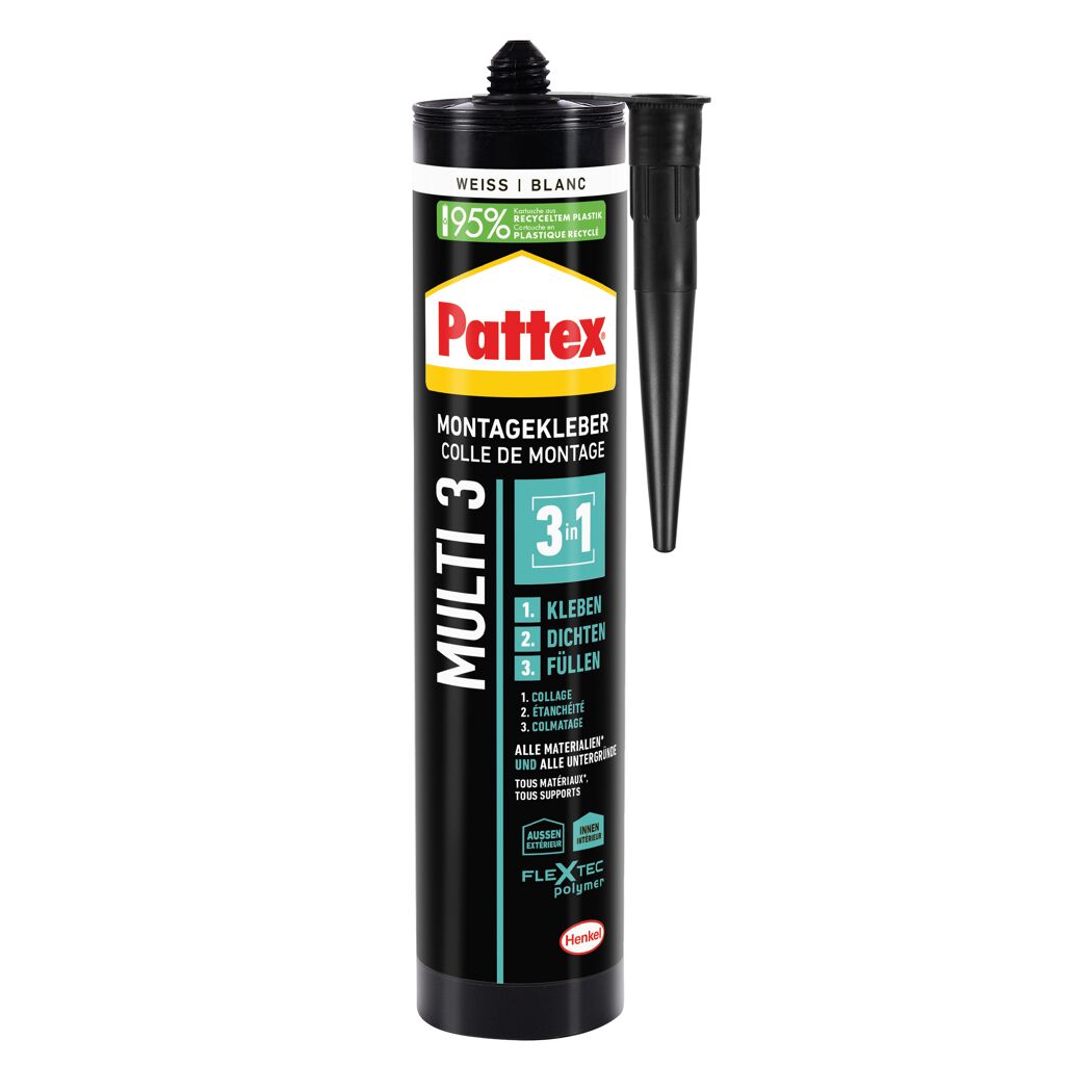 Pattex Montagekleber Multi 3 weiß