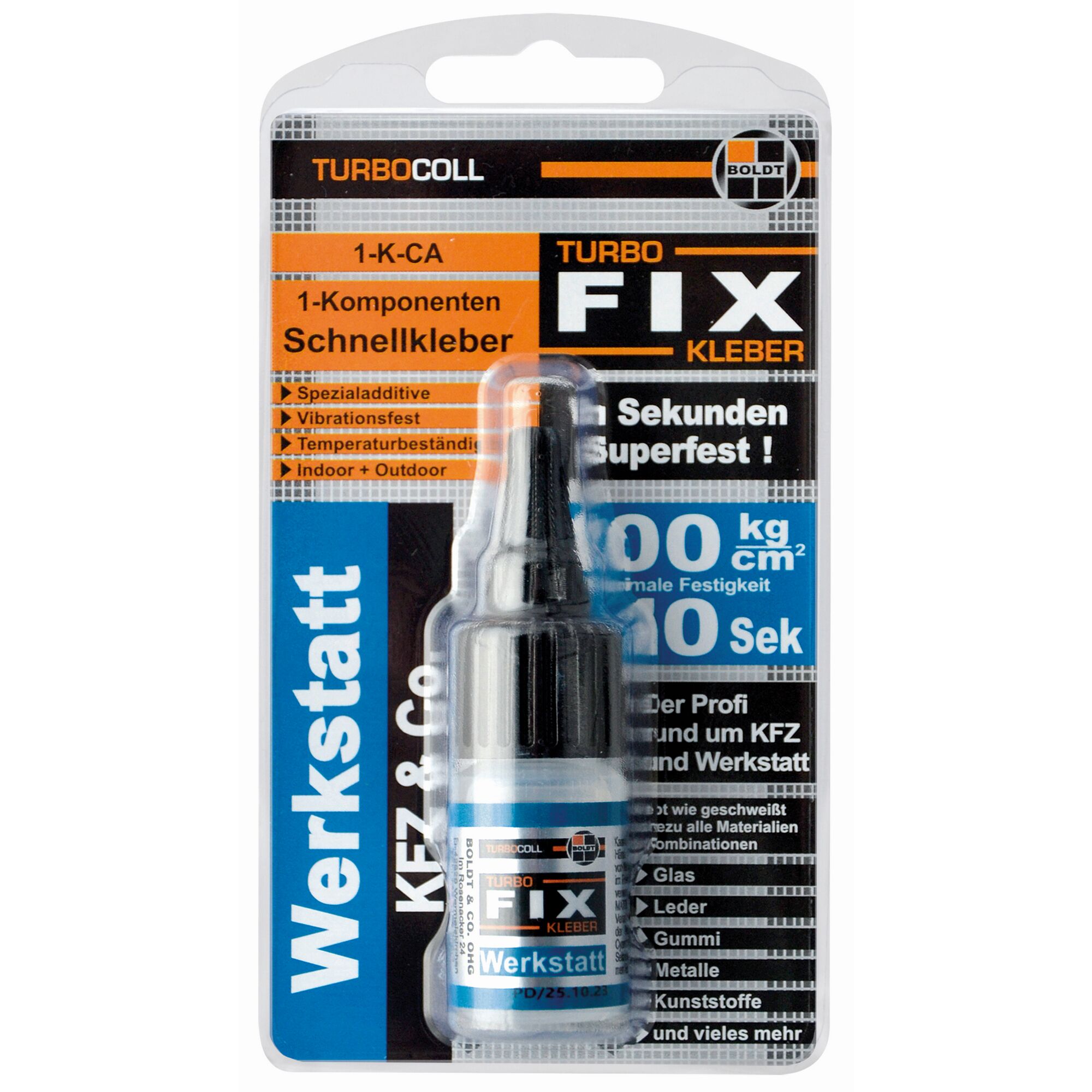 KFZ & Co Turbo Fix Schnellkleber