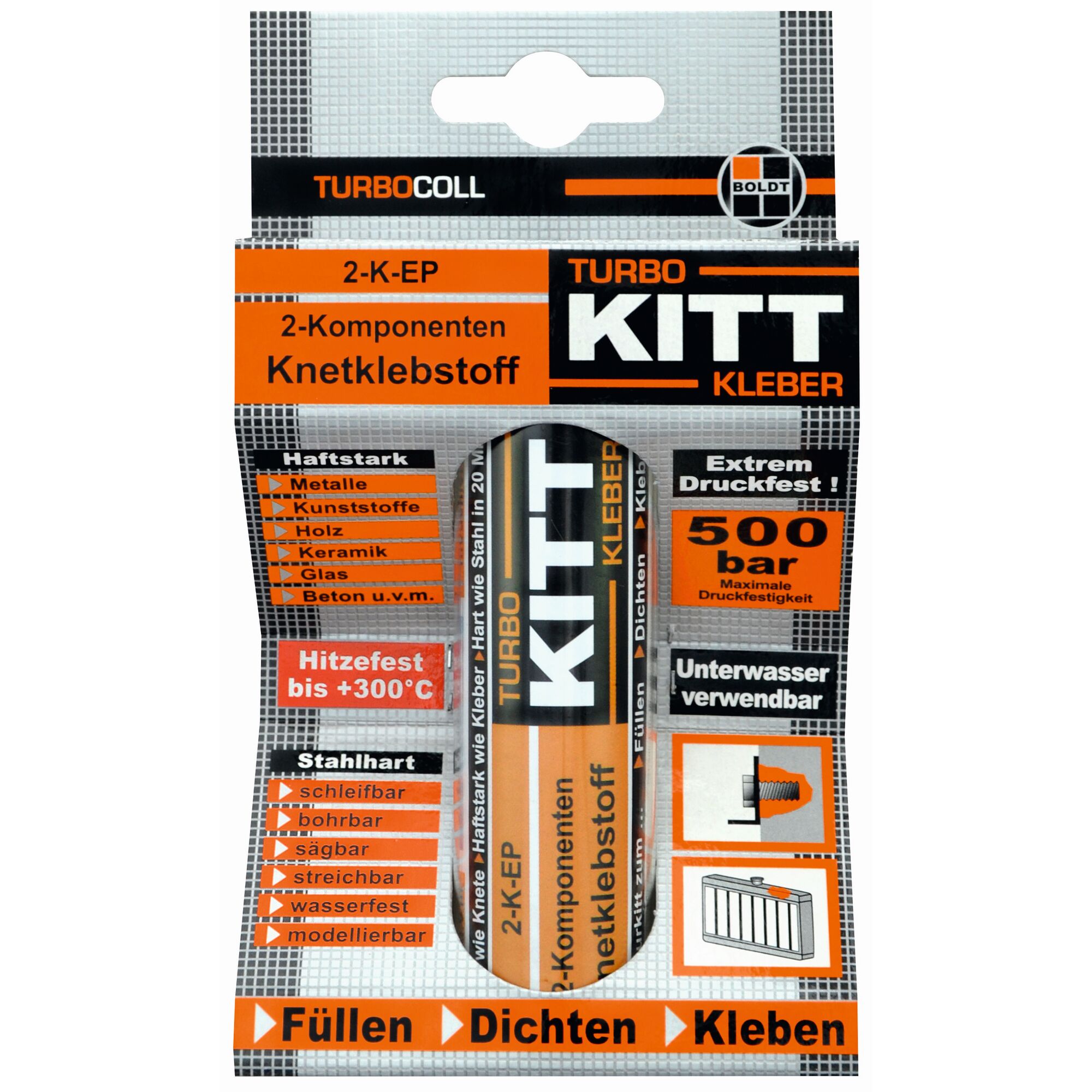 Turbo KITT 2-K-EP Knetklebstoff