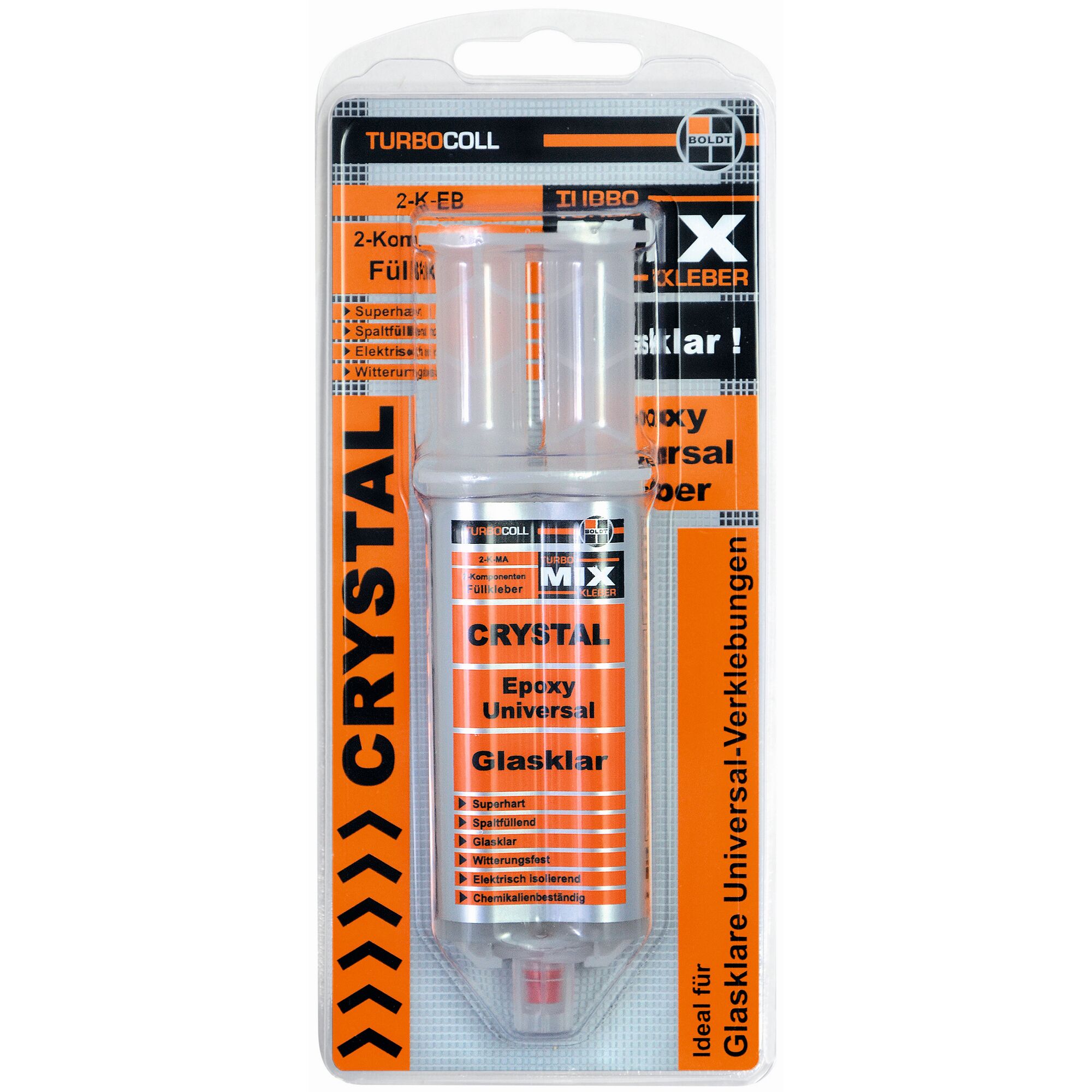 Turbocoll Crystal 2-Komponenten-Füllkleber