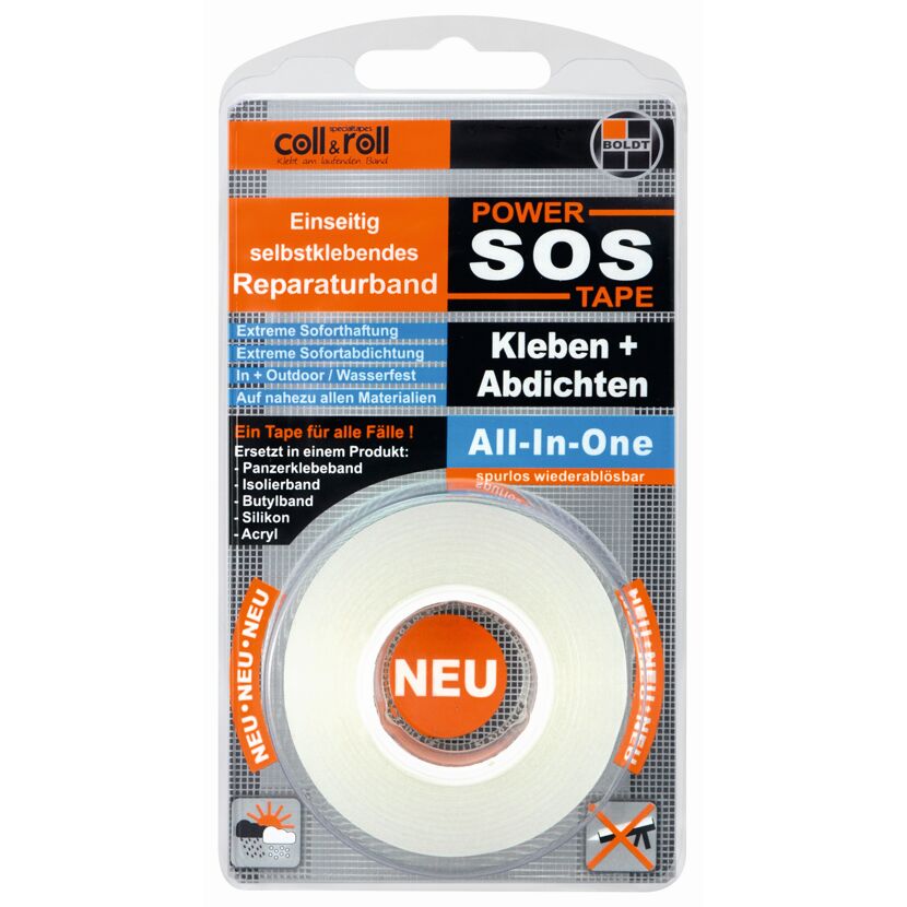 Coll & Roll Power-SOS-Tape