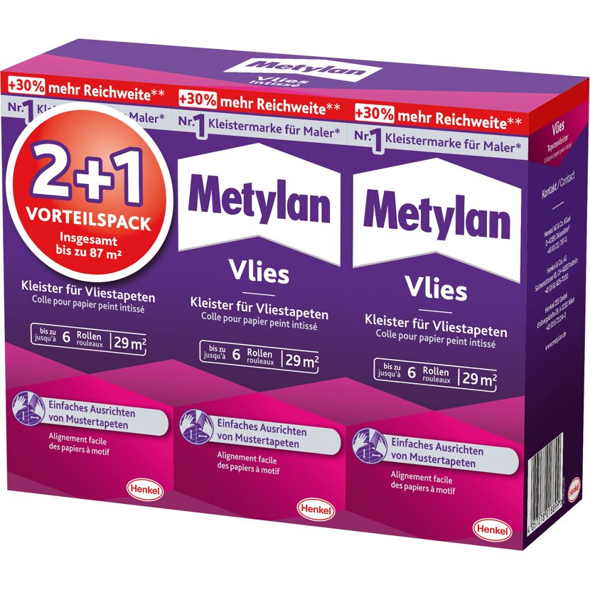 Metylan Vlies Kleister Vorteilspack