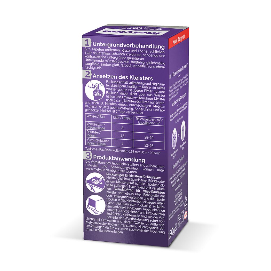 Metylan Kleisterverpackung