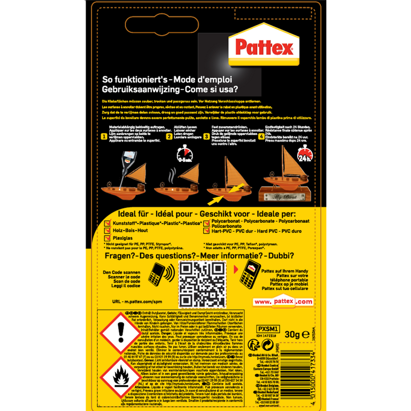 Pattex Plastik Kleber Anleitung