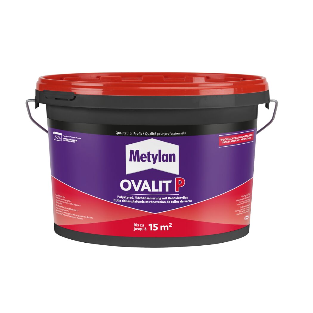 Eimer mit Metylan Ovalit P Kleber