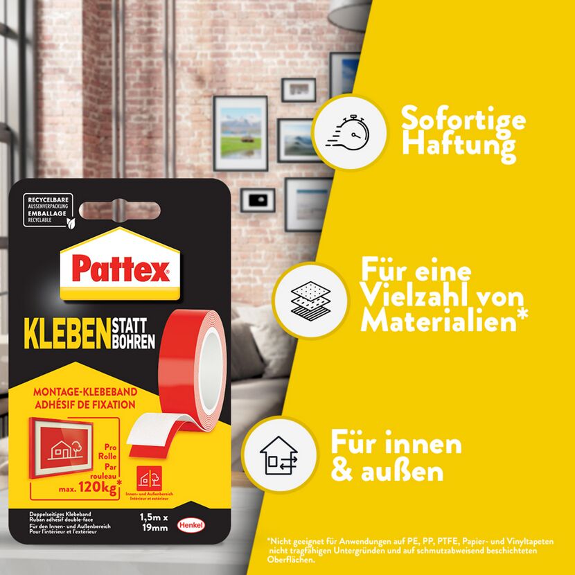 Pattex Montage Klebeband