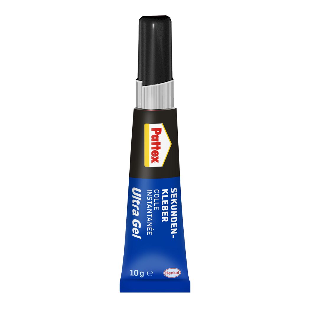 Pattex Sekundenkleber Ultra Gel, 10 g Tube