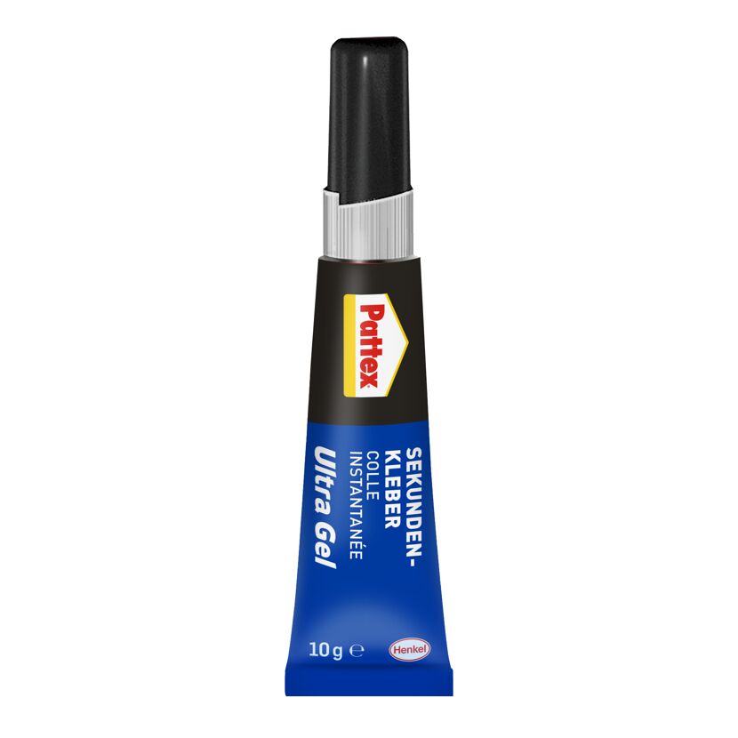 Pattex Sekundenkleber Ultra Gel, 10 g Tube