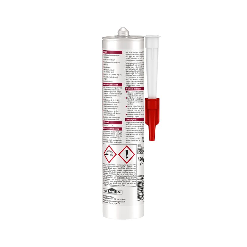 Ponal Konstruktions PUR-Kleber, 530 g Tube