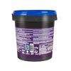 Schwarzer Eimer mit blauem Deckel, 750 g