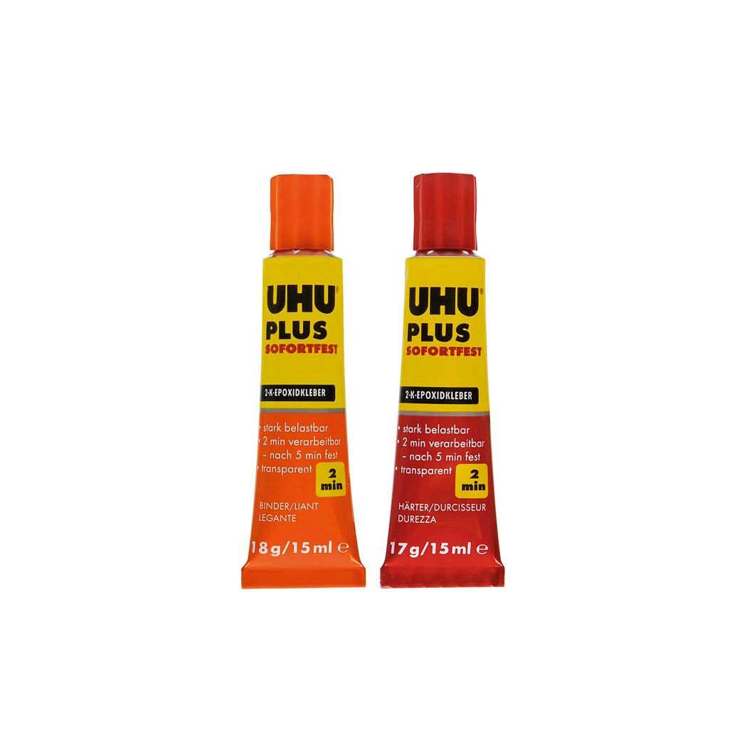2-K-Epoxitkleber 'sofortfest' 2 min 2 x 15 ml