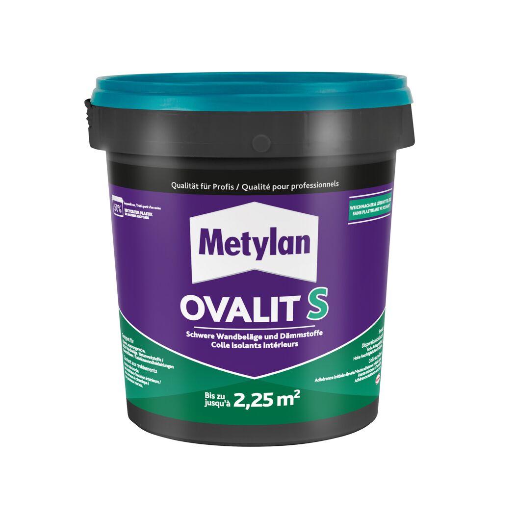 Eimer mit Metylan Ovalit S Kleber